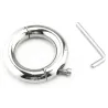 Generique Cockring Métal Goliath avec vis
